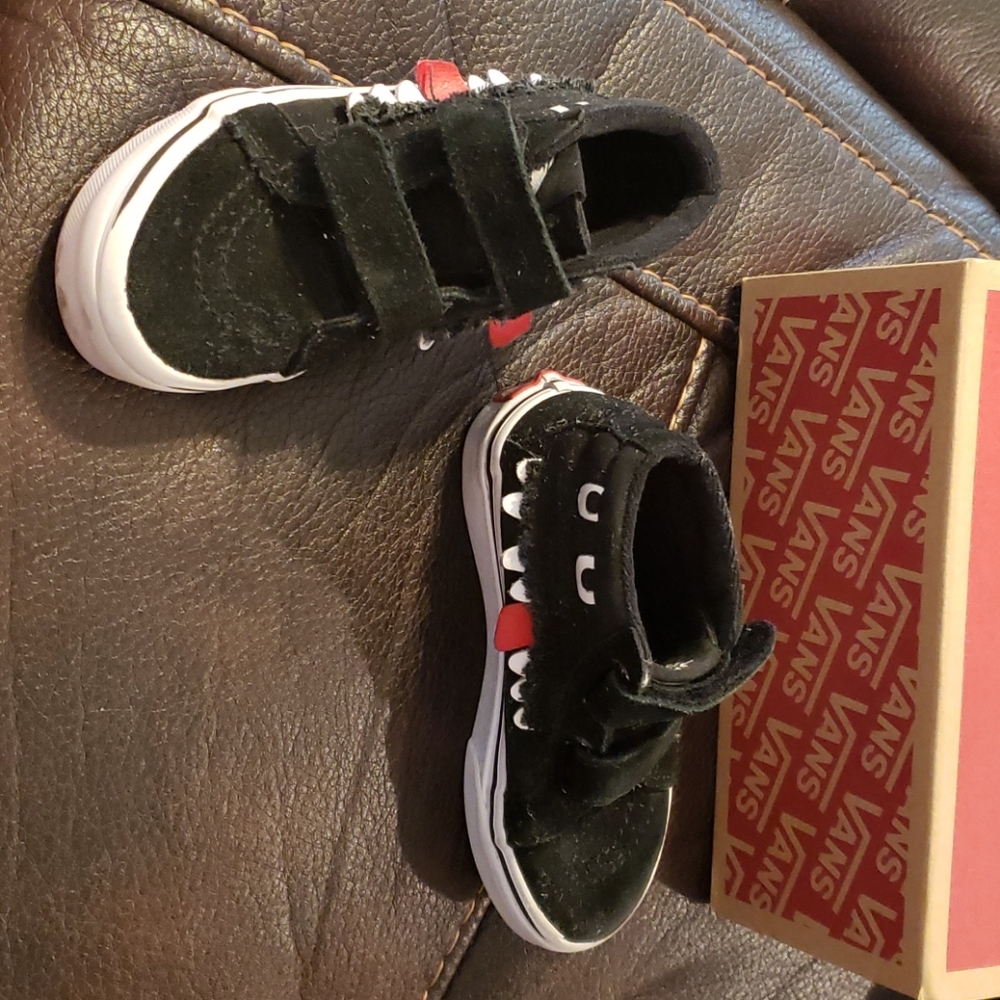 Monster Face Vans Black